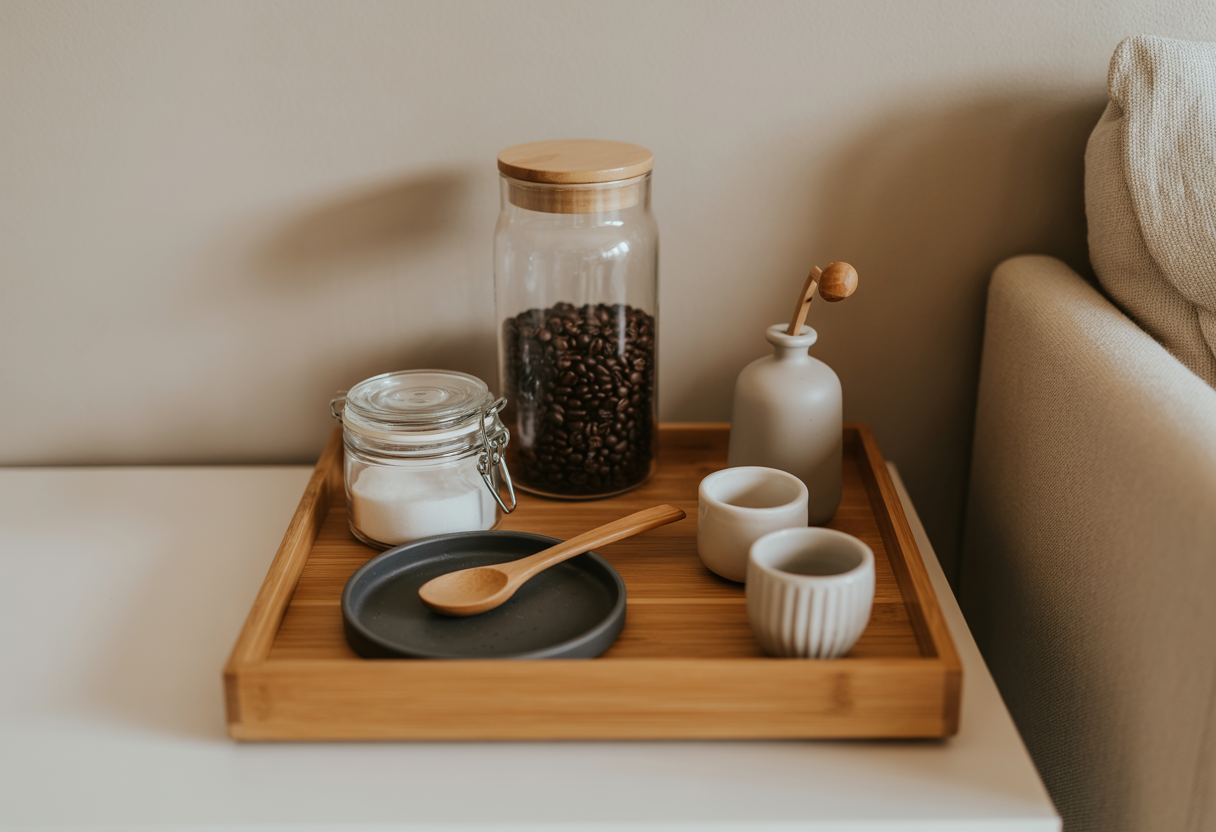 Trays, Jars, and Containers