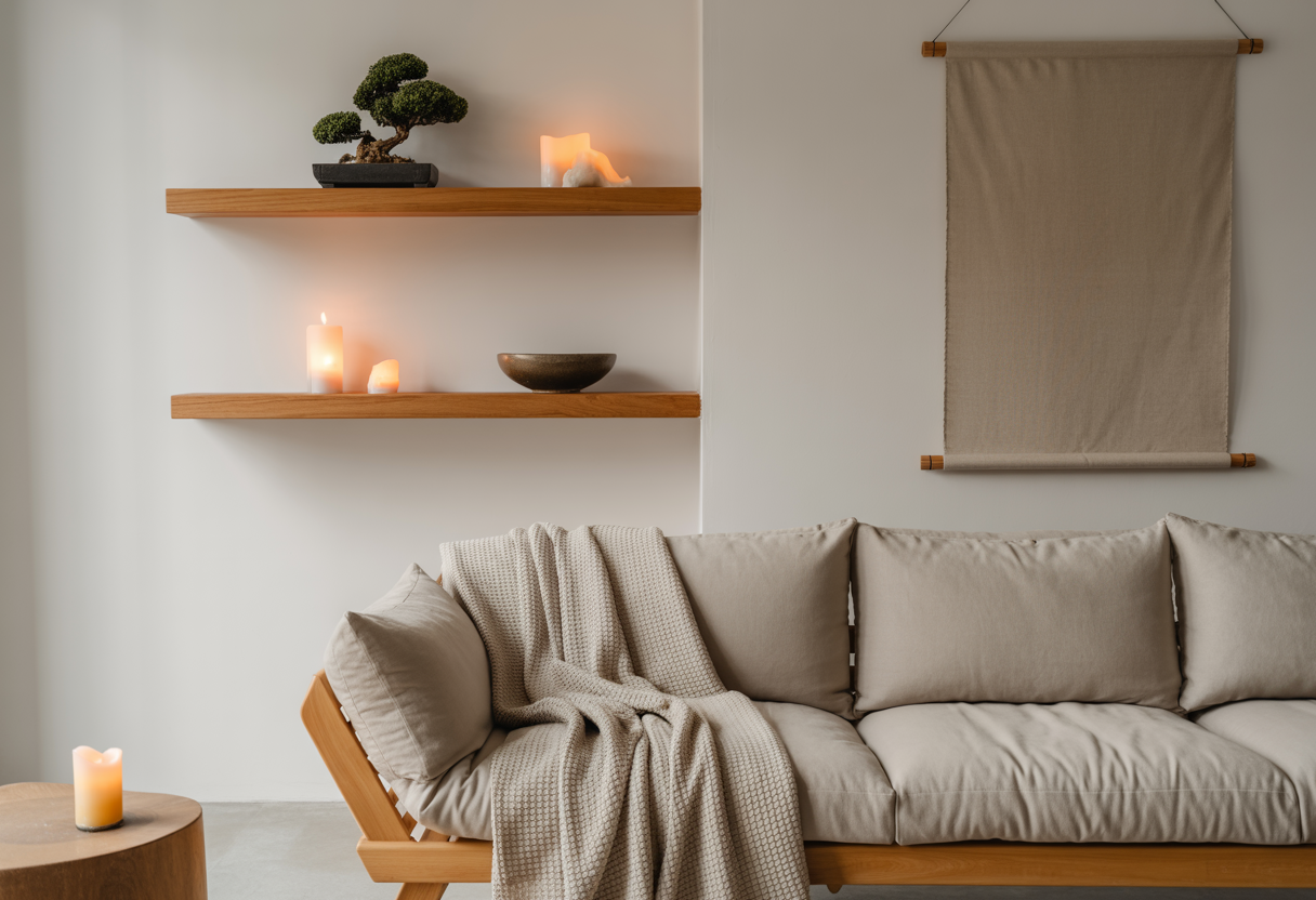 DIY Zen Living Room Decor