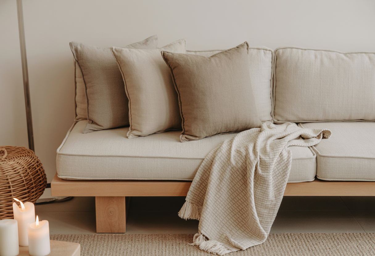 Linen Throw Pillows
