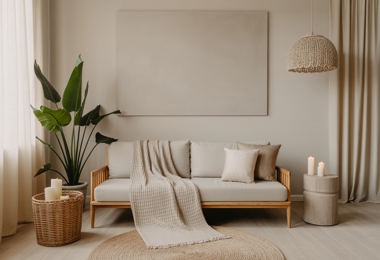 Neutral, Earth-Inspired Color Palette