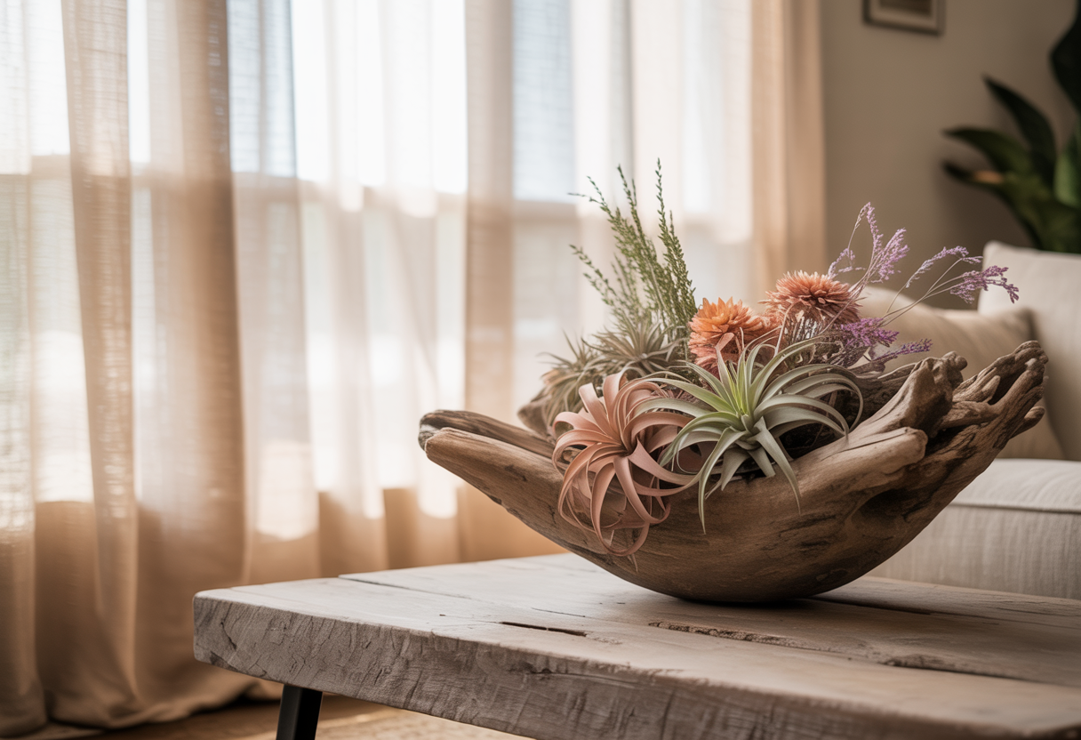 Craft Driftwood Centerpieces