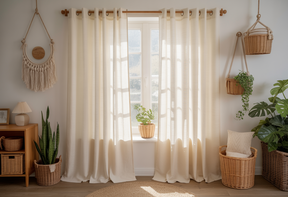 Organic Linen Curtains