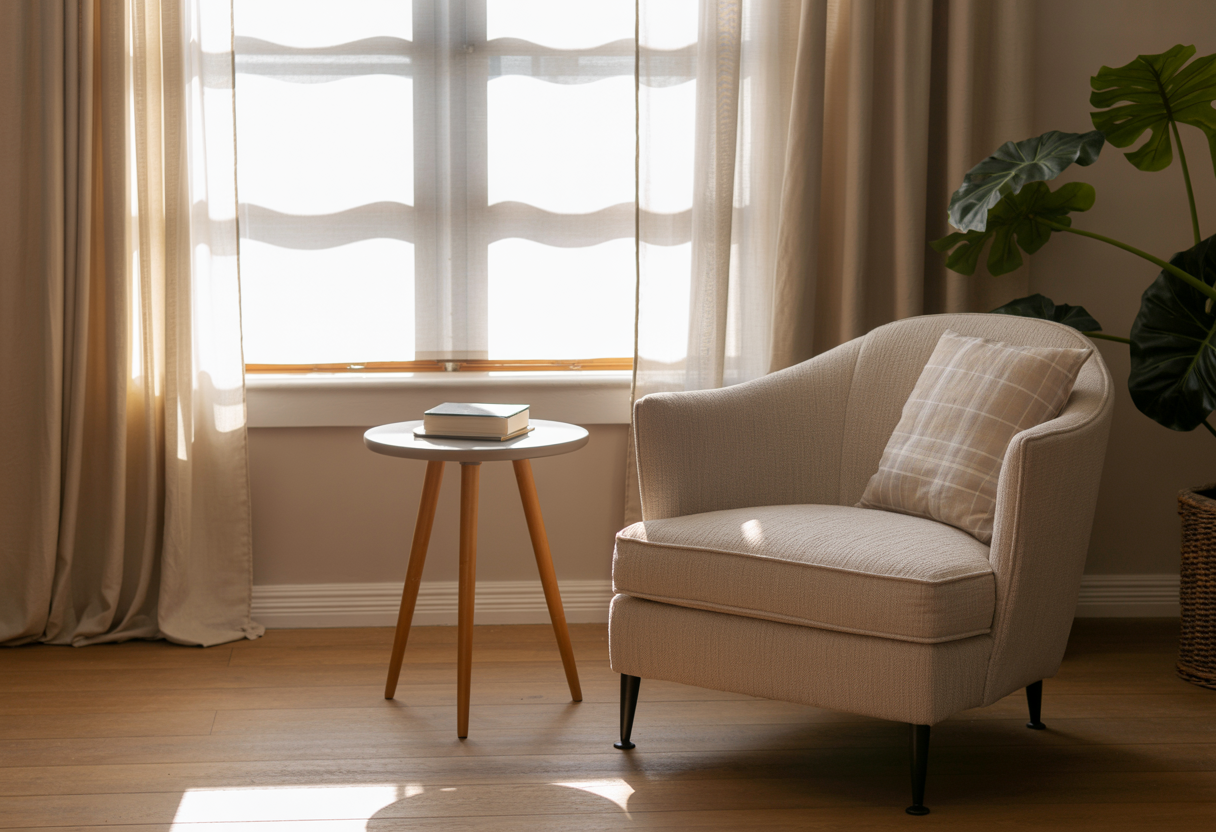 Calming Corner in Your Living Room