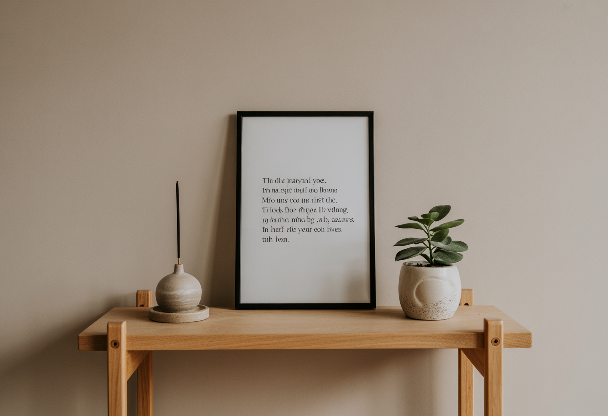 Zen decor