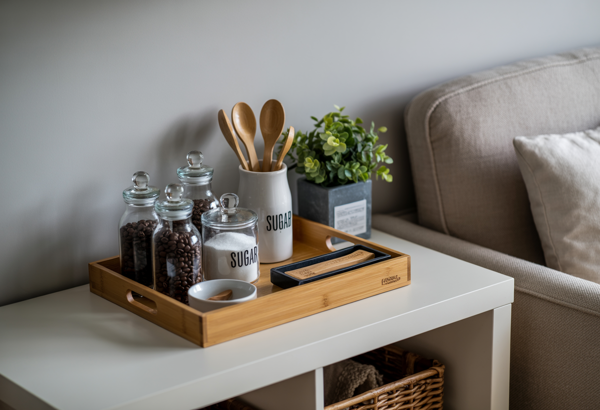 Stylish Trays, Jars, and Containers