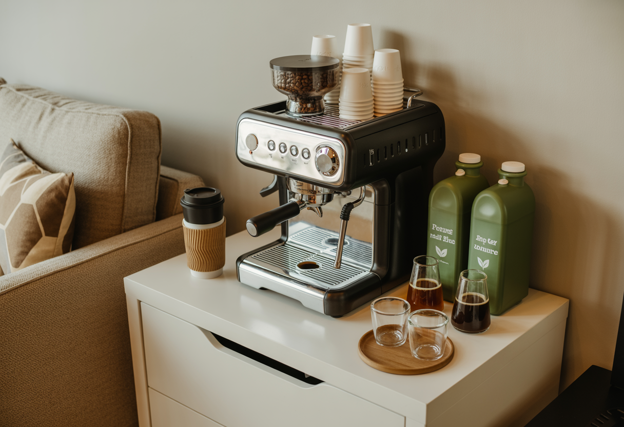 coffee station