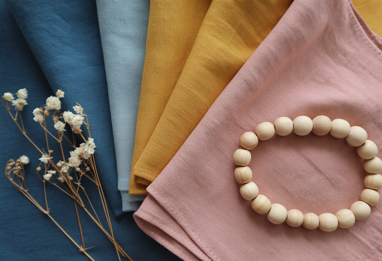 Naturally Dyed Organic Fabrics