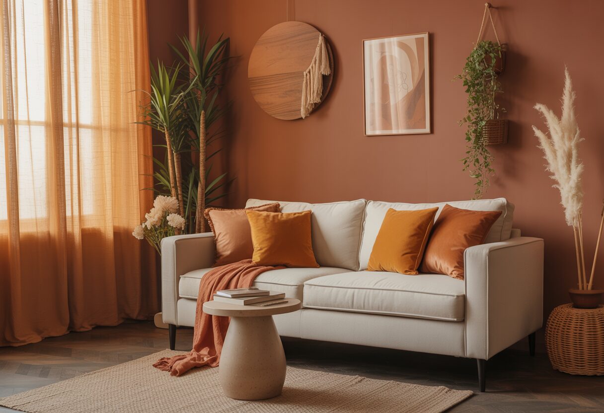 Choose Warm and Earthy Tones