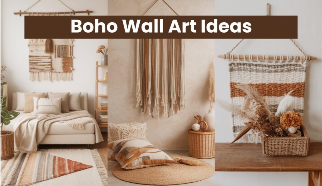 Boho Wall Art Ideas and design