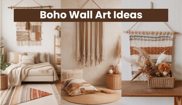 Boho Wall Art Ideas and design