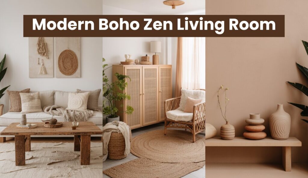 Modern Boho Zen Living Room ideas
