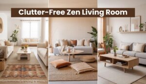 Clutter-Free Zen Living Room