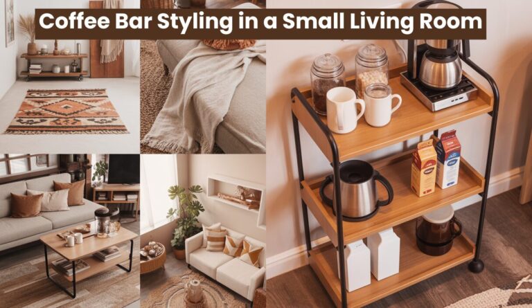 Coffee Bar Styling in a Small Living Room: Clever Tips to Create Your Cozy Nook