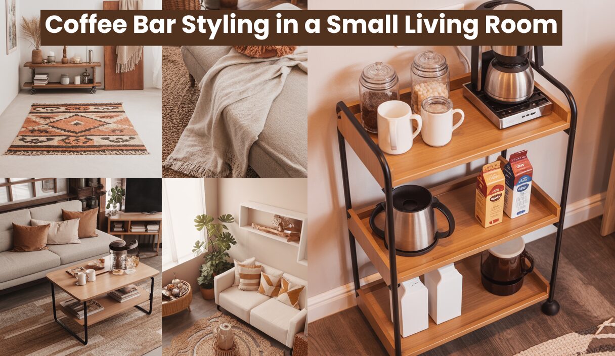 Coffee Bar Styling in a Small Living Room: Clever Tips to Create Your Cozy Nook