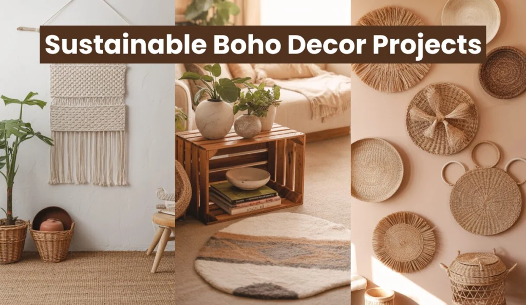 Sustainable Boho Decor Projects