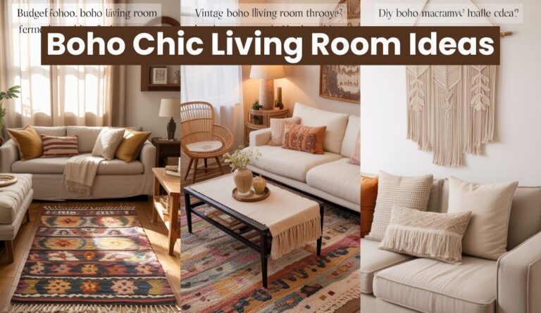 Boho Chic Living Room