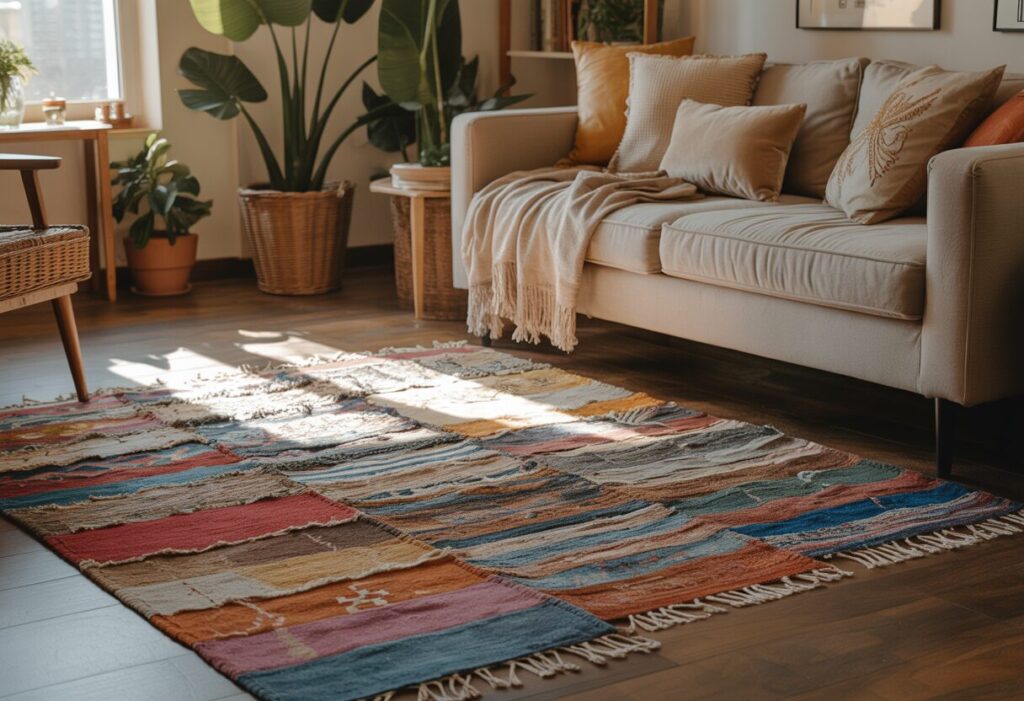 Layer Recycled Textile Rugs