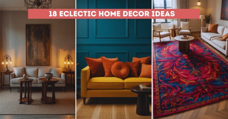 18 Eclectic Home Decor Ideas to Revamp Your Living Space