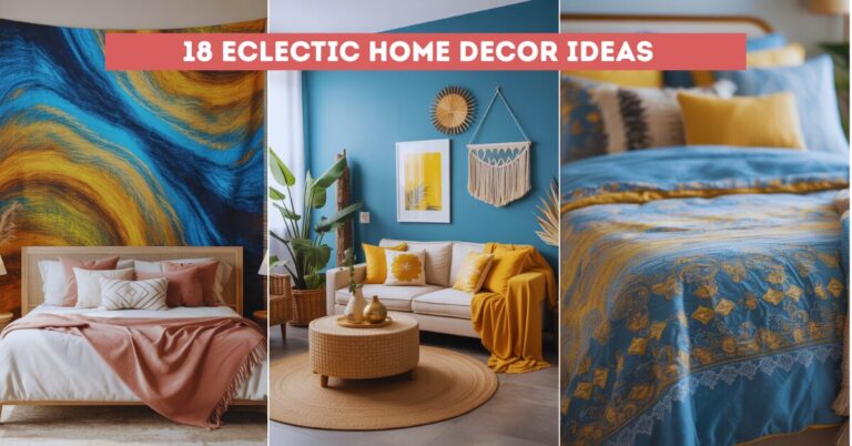 15 Sophisticated Blue and Yellow Boho Designs for a Luxe Look