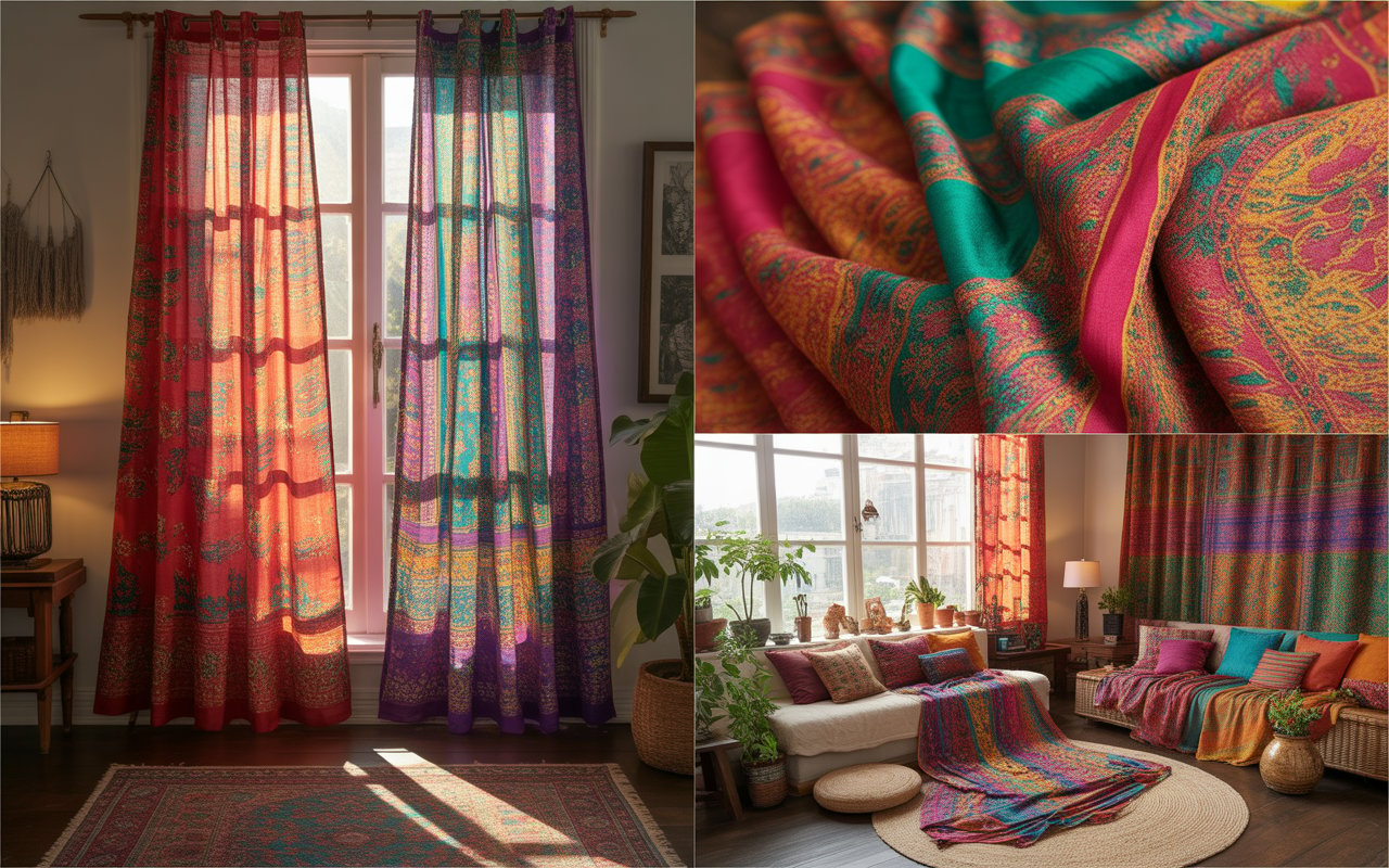 Boho Window Treatments