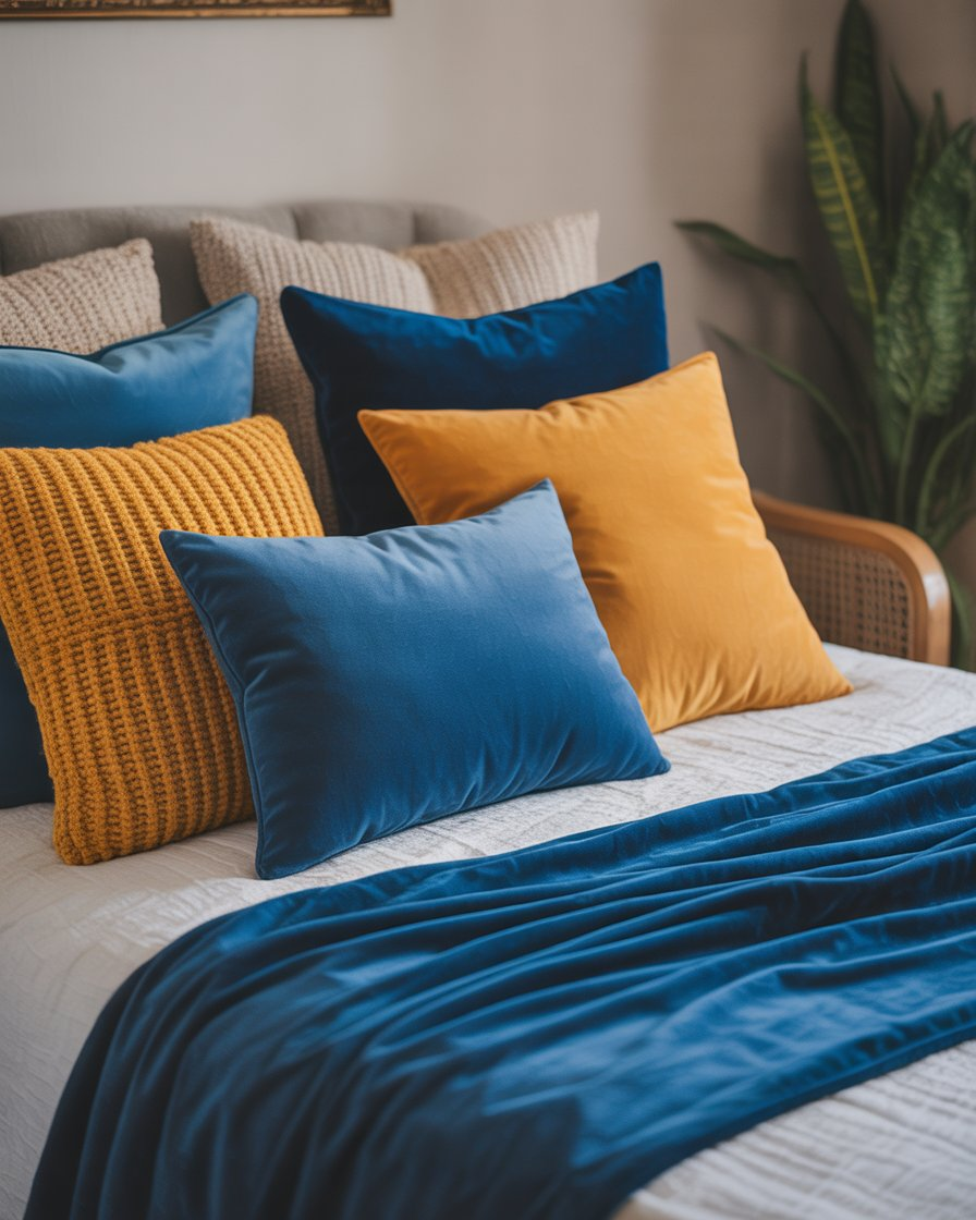 Blue and Yellow Boho Designs