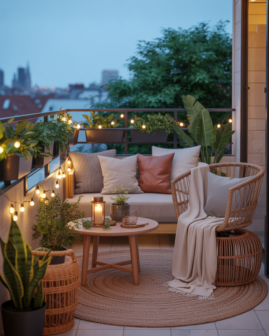 Ideas for a Cozy Balcony Makeover