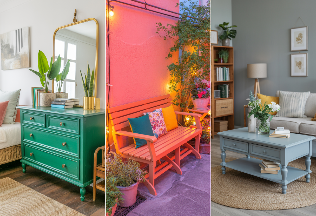 Ideas to Elevate Old Painted Furniture