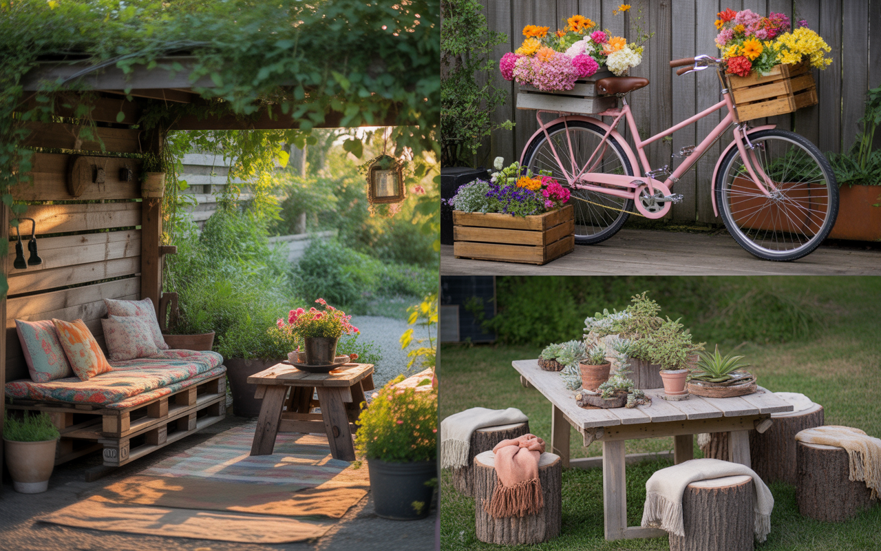 Decorate Your Boho Garden