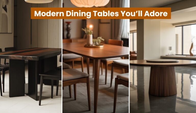 Modern Dining Tables You’ll Adore