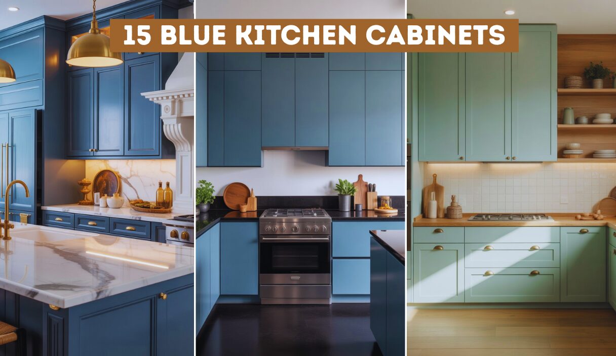 15 Blue Kitchen Cabinets ideas