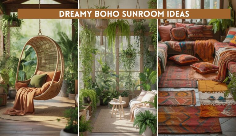 15 Dreamy Boho Sunroom Ideas For You
