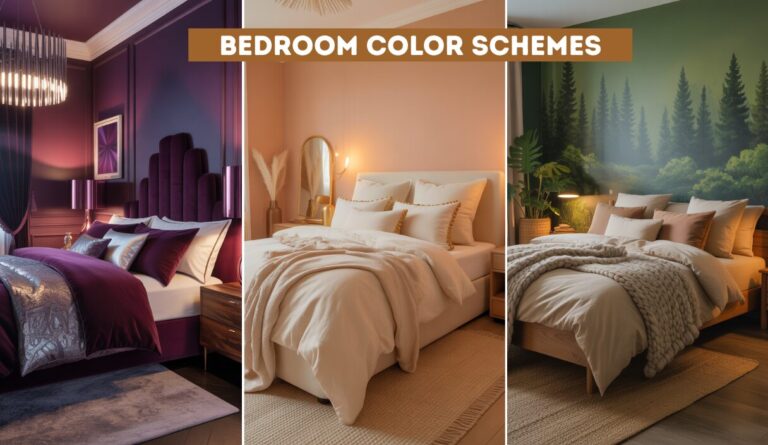 Bedroom Color Schemes: Modern Chic Colors for Stylish Sleep Spaces
