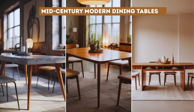 15 Stunning Mid-Century Modern Dining Tables to Elevate Your Dining Room Style
