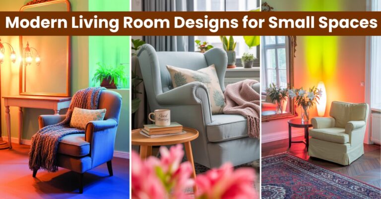 Modern Living Room Designs for Small Spaces