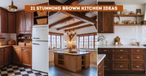 21 Stunning Brown Kitchen Ideas That Feel Cozy & Chic