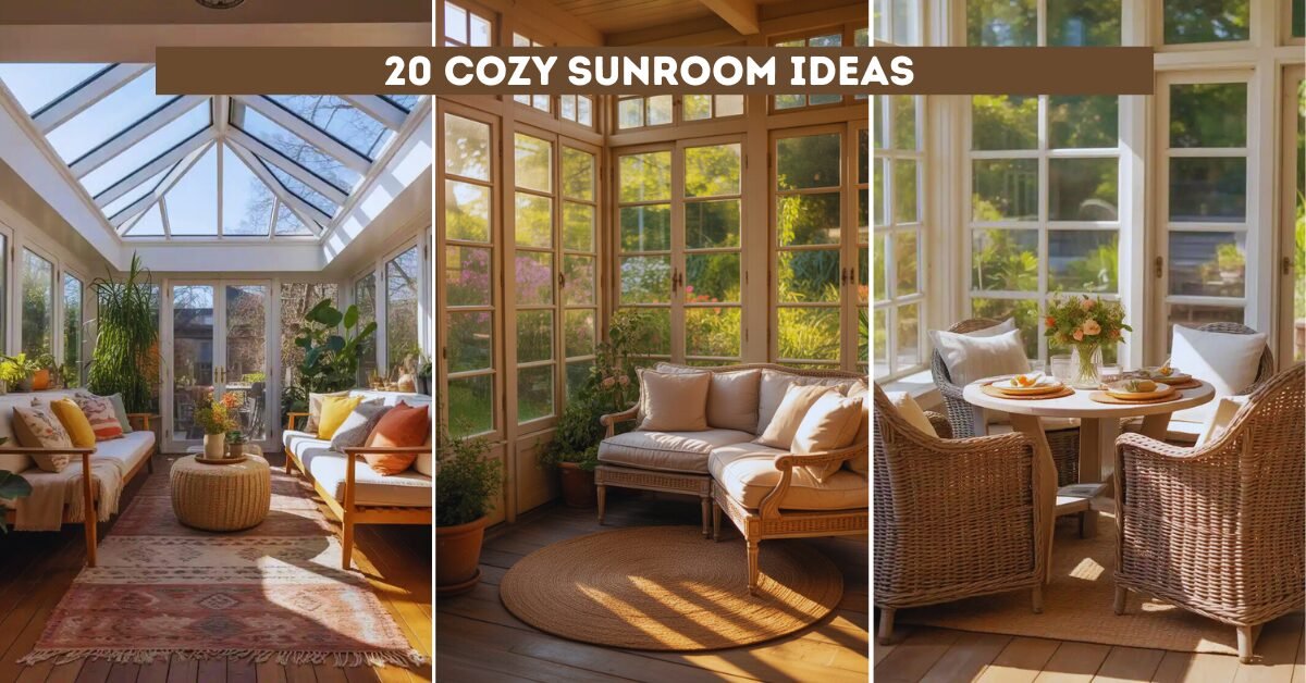 Cozy Sunroom Ideas to Build Your Perfect All-Season Retreat