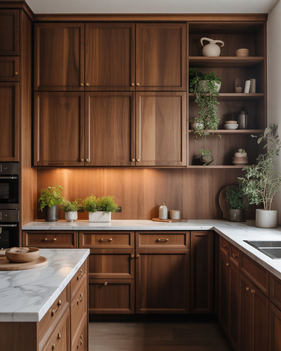 21 Stunning Brown Kitchen Ideas