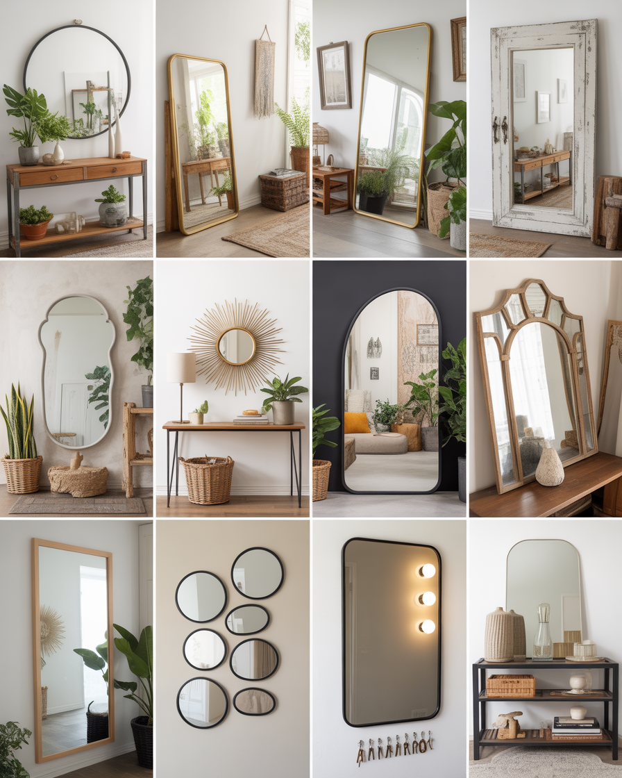 15 Entryway Mirror Ideas 